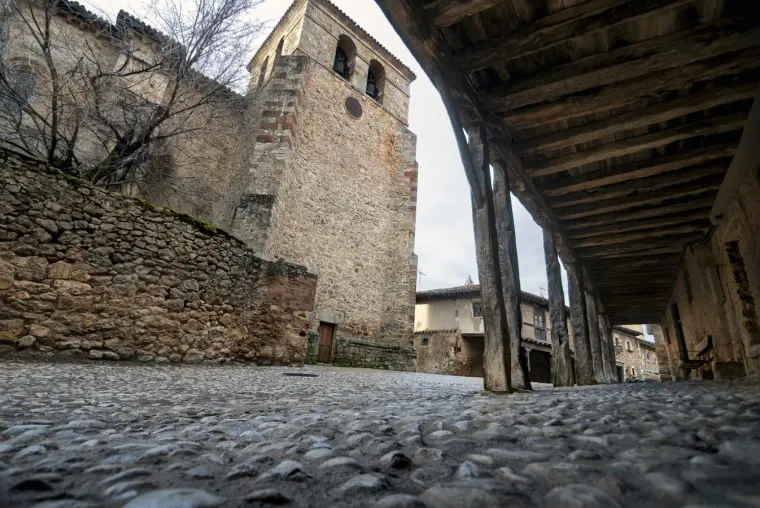 La plaza de Calatañazor, en la provincia de Soria