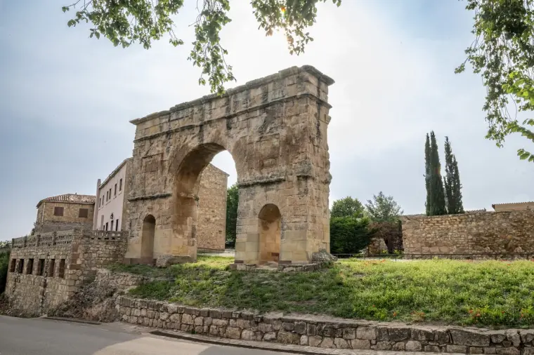 El arco romano de Medinaceli, en la provincia de Soria
