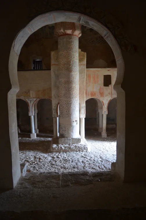 Ermita mozárabe de San Baudelio, en Casillas de Berlanga (Soria)