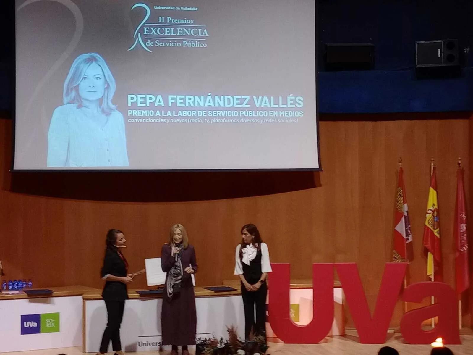 2º Edición de Premios a la Excelencia Comunicativa de Servicio Público. Universidad de Valladolid